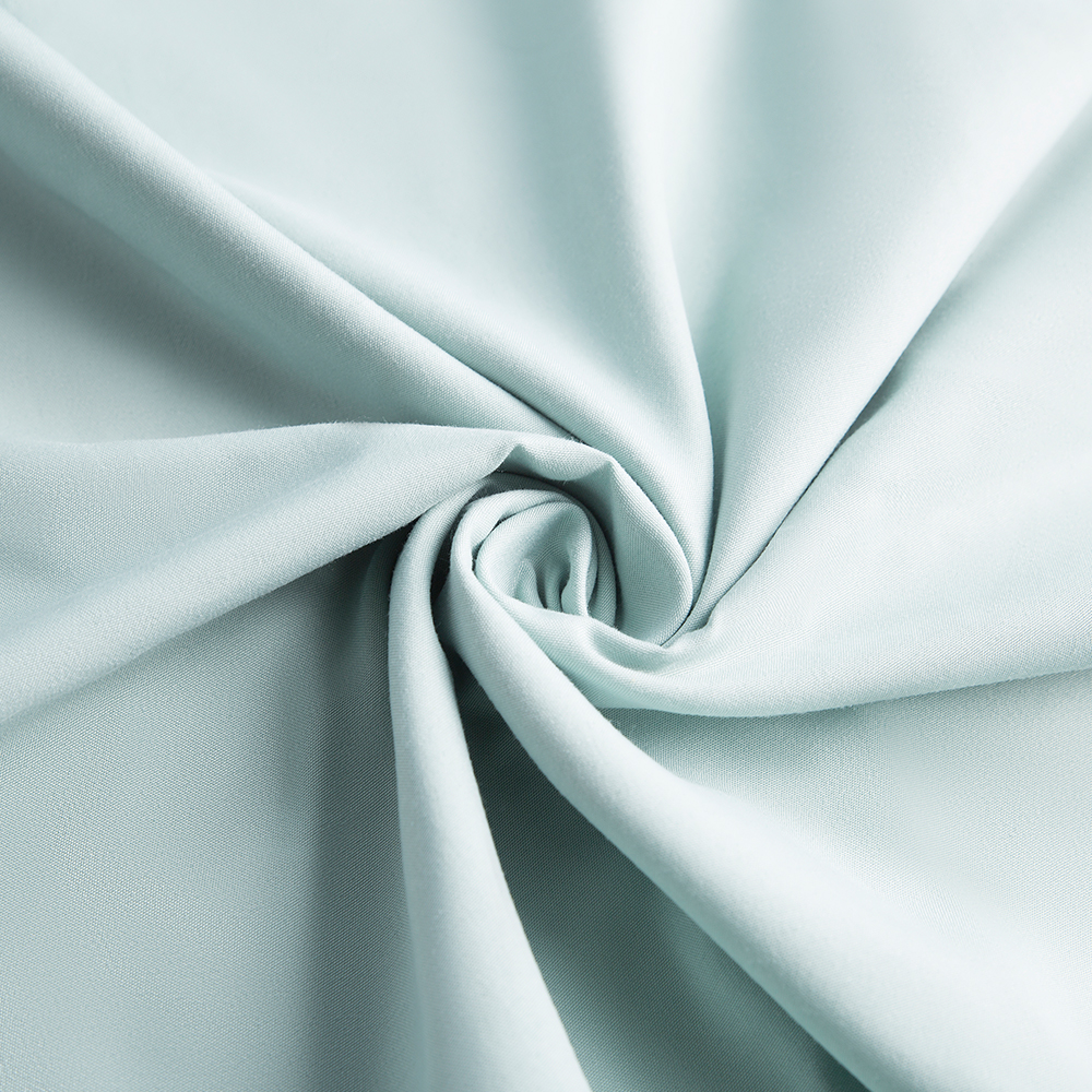 Kilang langsung jualan 100% poliester microfiber disikat kain tekstil di rumah