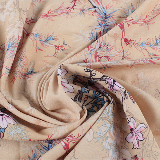 100% Kain Cetakan Digital Poliester